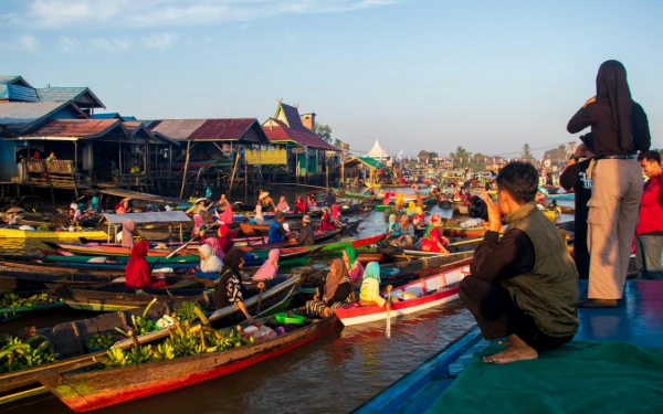 Foto Aktivitas masyarakat pesisir (Foto: Pexels)