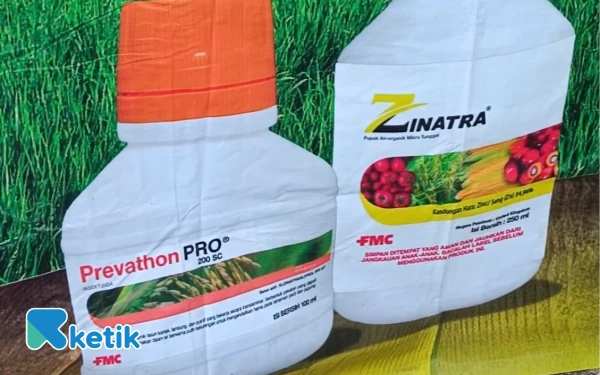 Foto Produk Prevathon yang di pamerkan dan siap launching milik PT FMC (Foto: Slamet/Ketik)
