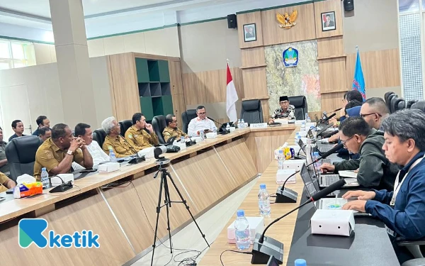 Foto Suasana Rapat berlangsung (Foto: Mursal/Ketik.com)