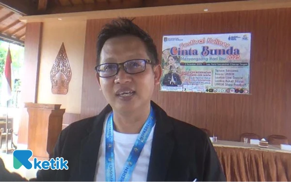 Foto Ketua Penyelenggara UMKM Keren, Muhammad Isnawan. (Foto: Nani Eko/Ketik.com)