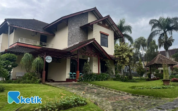 Foto Vila di kawasan Ngaglik, Kota Batu. (Foto: Lutfia Indah/Ketik.com)