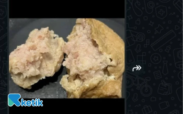 Foto Menu MBG yang dinilai tidak layak di Peterongan. (Istimewa/walimurid)