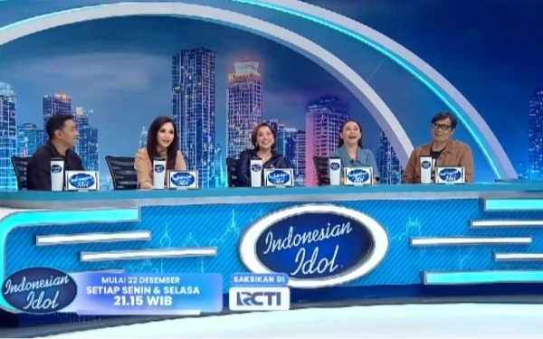 Foto Indonesian Idol Season XIV Bakal Tayang Mulai Senin 22 Desember 2025 (Foto : Indonesian Idol for Ketik.com)