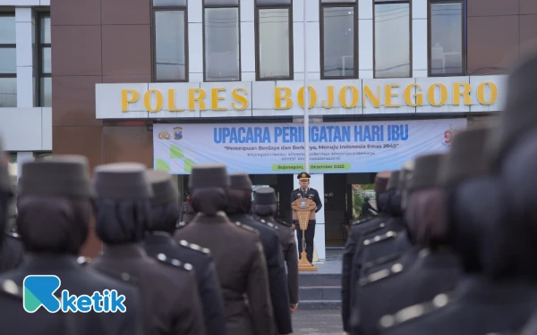 Foto Polres Bojonegoro  dan jajaran peringati hari ibu ke-97