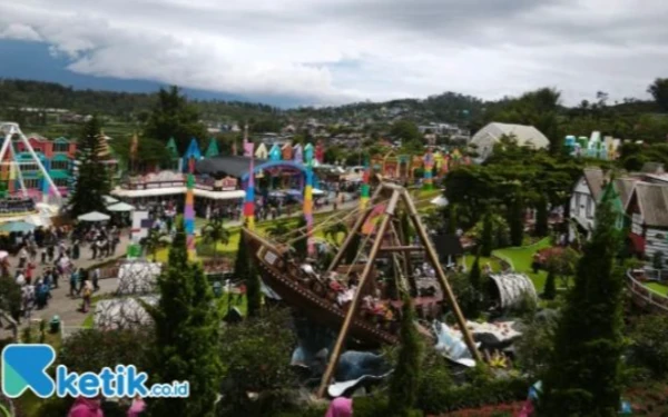 Foto Wahana Flora Wisata Santerra Delaponte Kabupaten Malang. (Foto: dok ketika.com)