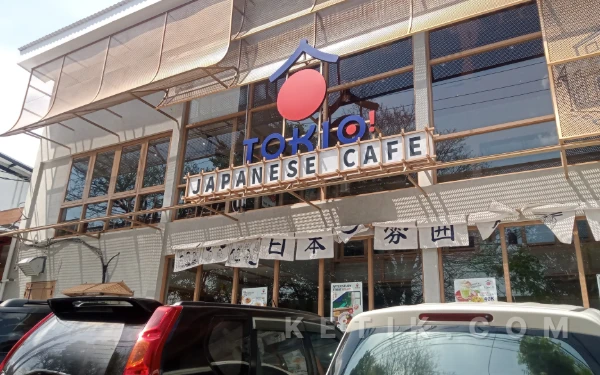 Foto Tokio O! Japanese Cafe Malang tampak depan. (Foto: Aliyah/Ketik.com)