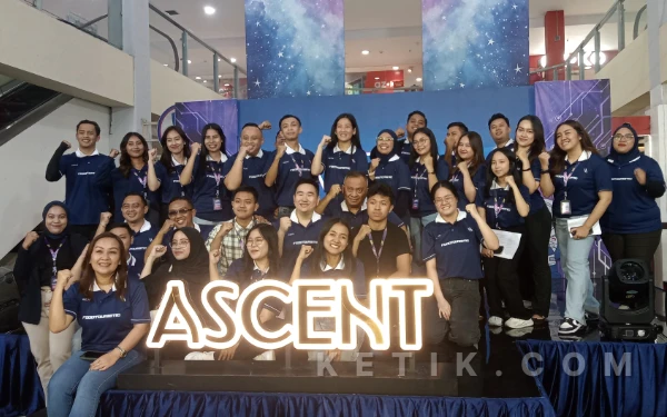 Foto Seluruh tim dari Ascent Hospitality Group di Ascent Foodtouristic pada 25 Januari 2026. (Foto: Aliyah/Ketik.com)