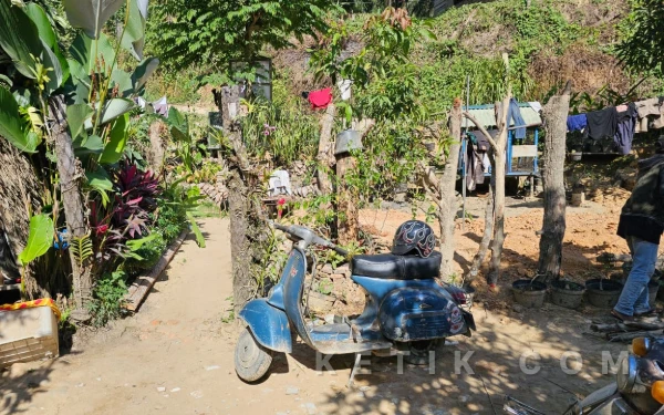 Foto Vespa kesayangan Pak Guru Hendra. (Foto: Muhsin/Ketik.com)