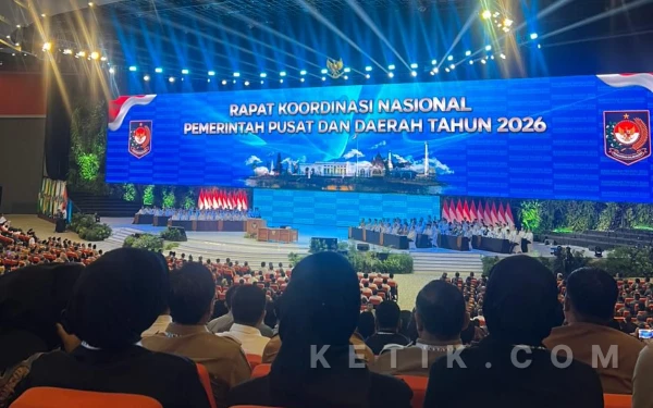 Foto Suasana Rakornas (Foto: Zaenudin For Ketik.com)