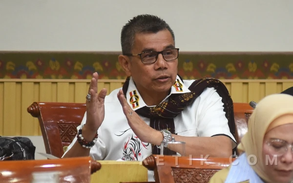 Foto Anggota Komisi III DPR RI, Hinca Pandjaitan (Foto: tangkap layar/Ketik.com)