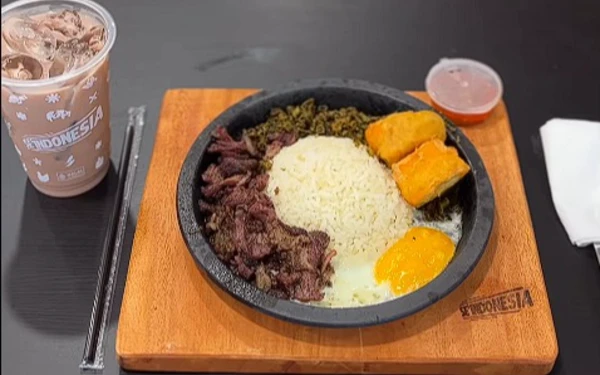 Foto Satu porsi menu di Se'Indonesia yang lezat. (Foto: Dok. Se'Indonesia)