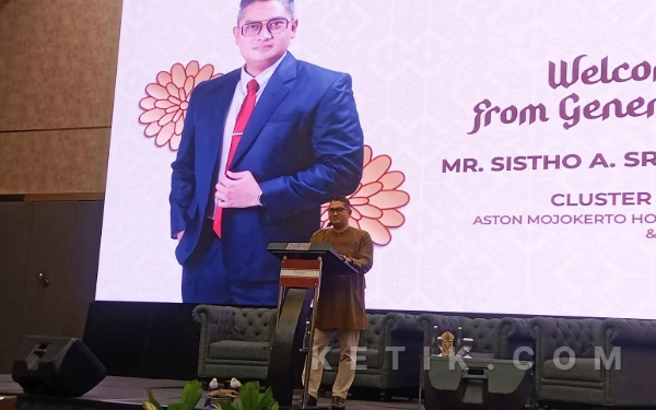 Foto Sistho A Sreshtho ST, CHA selaku Cluster Manager General Manager The Alana Hotel Malang and Aston Mojokerto Hotel & Conference.