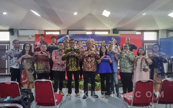 Foto Selamat bertugas untuk jajaran pengurus DPD IKAHUM DIY masa bakti 2026-2030. Kompak dan solid untuk membawa almamater tercinta lebih berdampak. (Foto: Fajar R/Ketik.com)