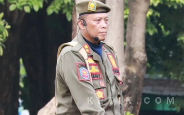 Foto Kepala Satuan Polisi Pamong Praja  Sidoarjo Yany Setyawan