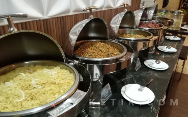 Foto Menu Arabian Cuisine menjadi ikon hidangan pada paket iftar 2026 di Gets Hotel Malang. (Foto: Aliyah/Ketik.com)