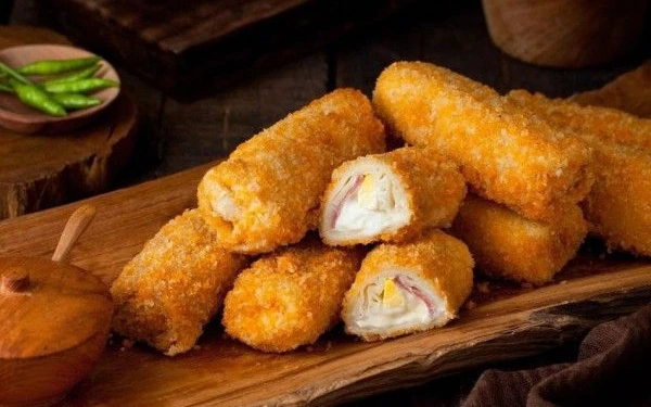 Foto Tampilan risol mayo (Foto : pinterest)