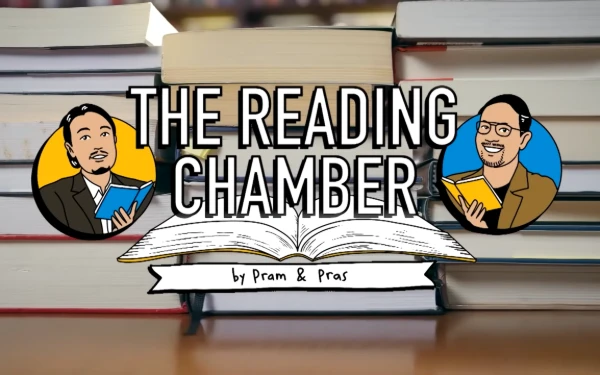 Foto Tampilan visual The Reading Chamber yang dipandu oleh Pram dan Pras. (Foto: YouTube/The Reading Chamber)