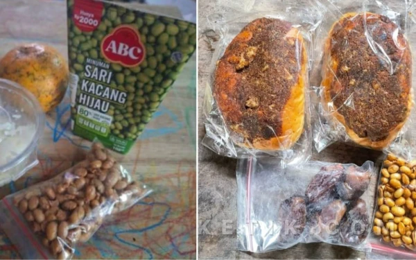 Foto Menu keringan MBG Ramadan di wilayah kabupaten Tuban, Kamis 26 Februari 2026 (Foto: Ahmad Istihar/Ketik.com)