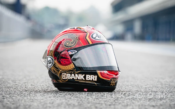 Foto Helm Mario Aji 2026 (Foto: Mario Aji for Ketik.com)