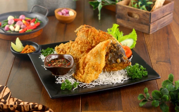 Foto Menu-menu nusantara yang menggugah selera di De Kahoeripan Resto Malang. (Foto: De Kahoeripan Resto for Ketik.com)