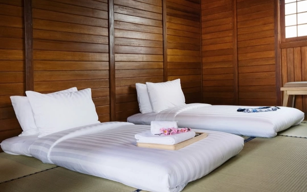 Foto Kamar ala Jepang di The Onsen Hot Spring Resort Batu. (Foto: The Onsen Hot Spring Resort Batu)