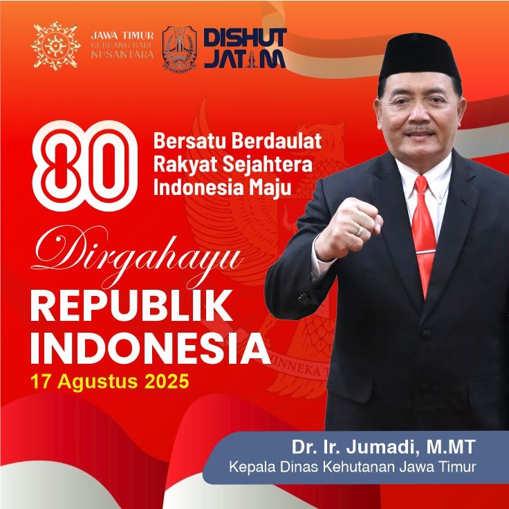 Ucapan Dirgahayu Republik Indonesia 80th oleh Dr. Ir. Jumadi, M.MT