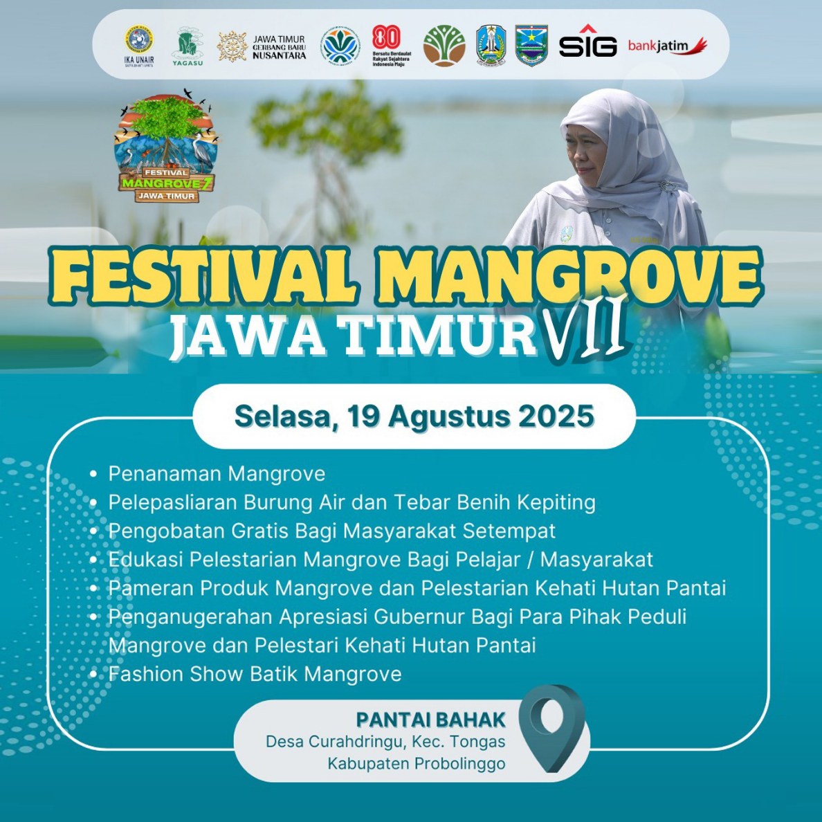 Festival Mangrove Jawa Timur III - Selasa, 19 Agustus 2025