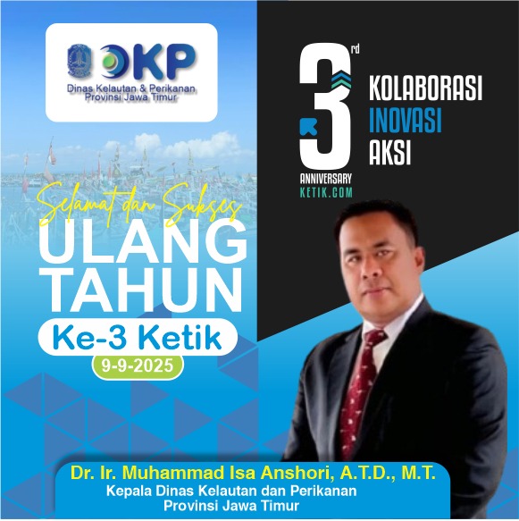 Ucapan HUT ke-3 Ketik.com 9-9-2025 oleh Dr. Irm Muhammad Isa Anshori, A.TD, M T