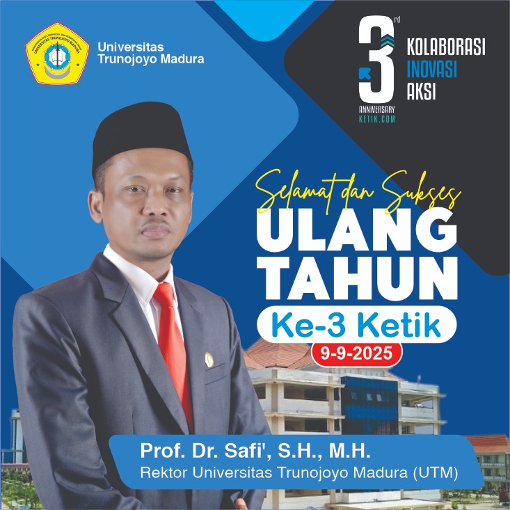 Ucapan HUT Ke-3 Ketik.com oleh Prof. Dr. Safi', S.H, M.H
