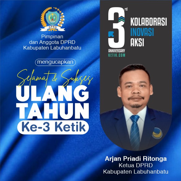 Ucapan HUT Ke-3 Ketik.com oleh Arjan Priadi Ritonga