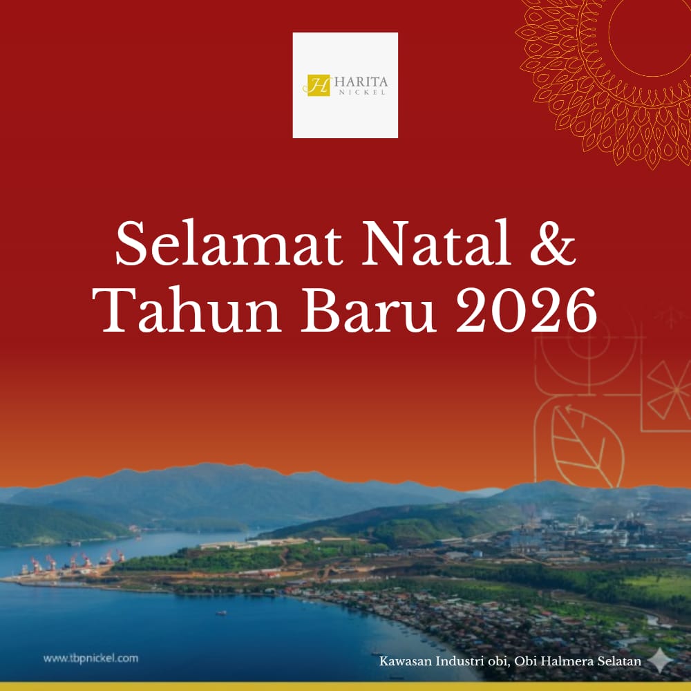 Ucapan Natal 2025 dan Tahun Baru 2026 oleh Harita Nickel