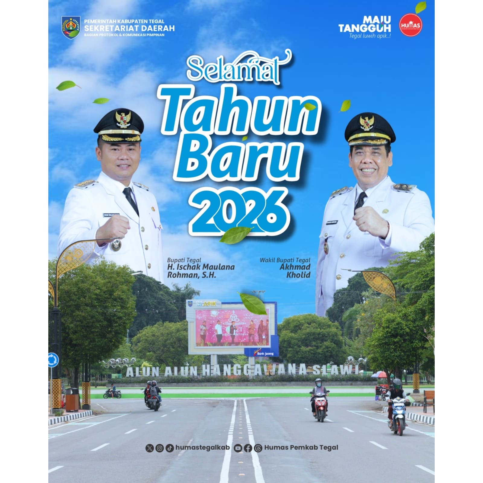 Ucapan Selamat Tahun Baru 2026 oleh Pemerintah Kabupaten Tegal