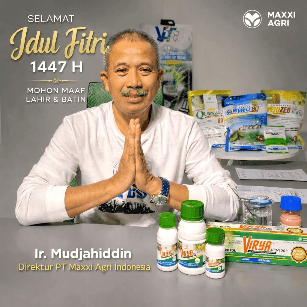 Ucapan Idul Fitri 1447H oleh Direktur PT Maxxi Agri Indonesia - Ir. Mudjahiddin