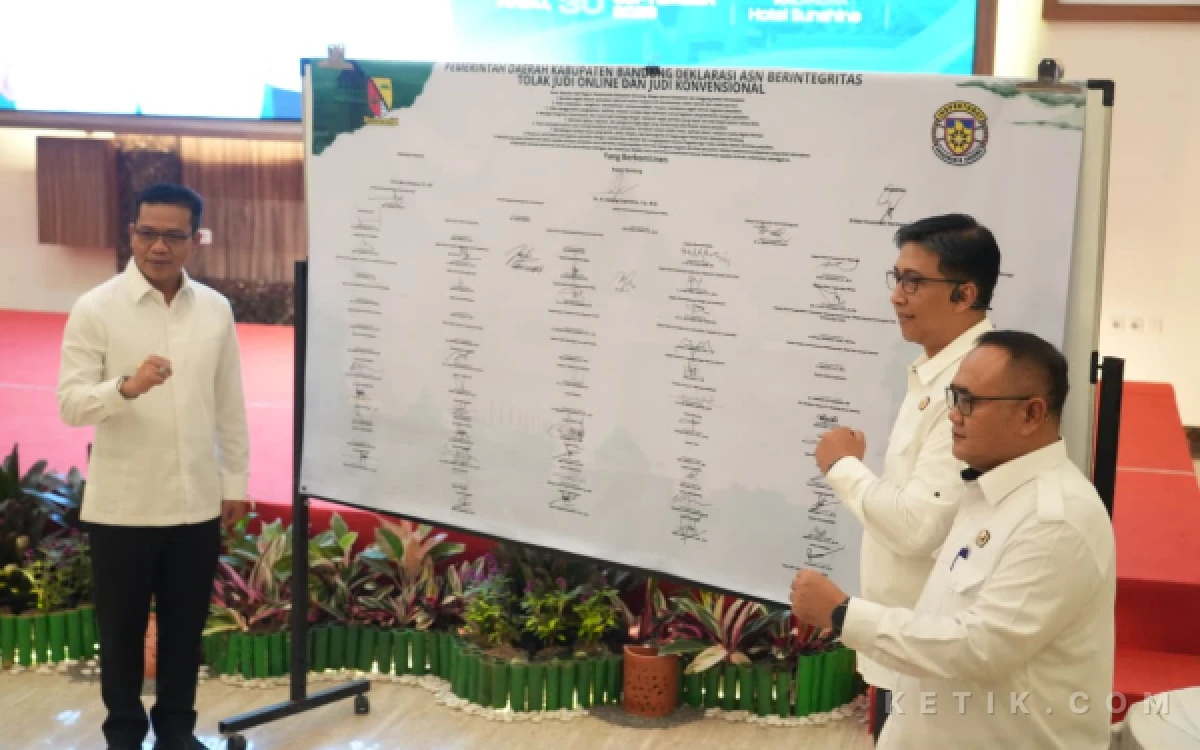 Thumbnail Berita - Pemkab Bandung Deklarasikan Komitmen Tolak Judi Online dan Judi Konvensional