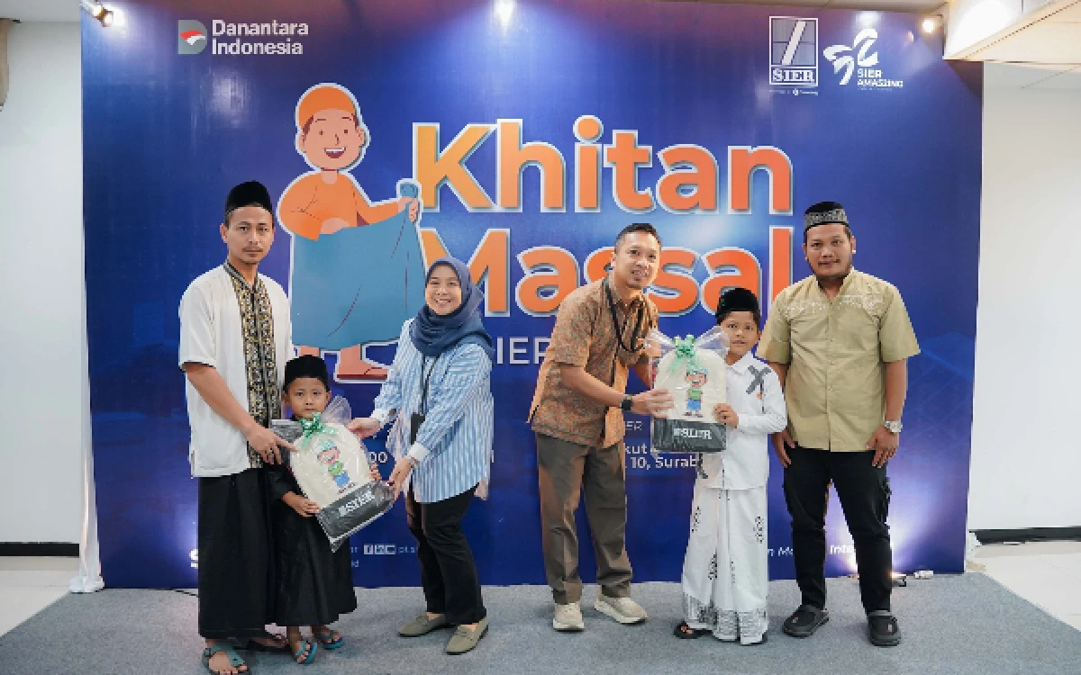 Thumbnail Berita - HUT ke-52 SIER, 100 Anak Ikuti Layanan Khitan Modern Tanpa Jahitan