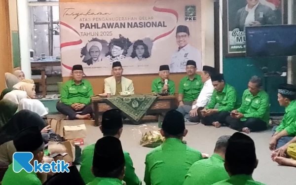 Thumbnail Berita - Tanpa Foto Soeharto, PKB Kabupaten Malang Tasyakuran atas Gelar 3 Pahlawan Nasional