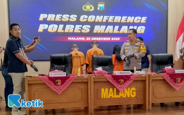 Thumbnail Berita - Utang Berujung Maut, Polres Malang Tangkap Pelaku Pembunuhan sekaligus Pengedar Narkoba