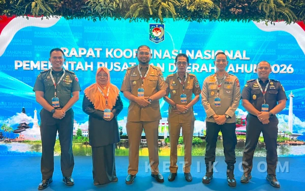 Thumbnail Berita - Bassam-Helmi Hadiri Rakornas, Arah Program Presiden Prabowo Didorong Demi Kepentingan Rakyat