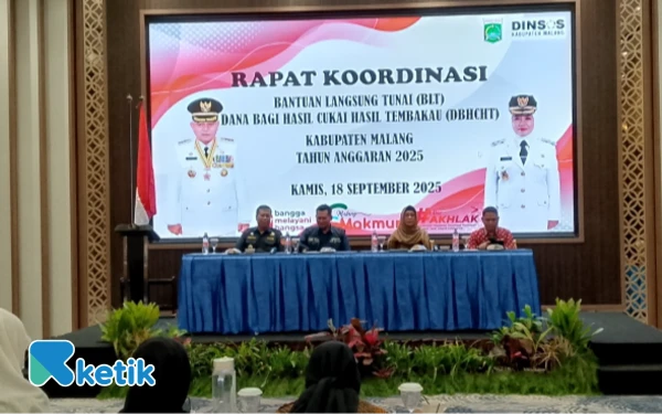 Thumbnail Berita - Gelar Rakor, Dinsos Kabupaten Malang Pastikan Penerima BLT DBHCHT Sebesar 43.231 Orang
