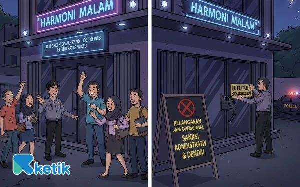 Thumbnail Berita - Halmahera Selatan Kencangkan Rem Hiburan Malam