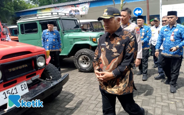 Thumbnail Berita - 400 Jeep Wisata Bromo di Kabupaten Malang Jalani Ramp Check Gratis, Penumpang Dicover Asuransi