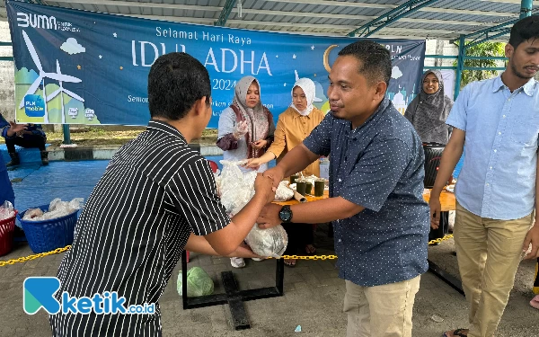 Idul Adha, PLN UP Nagan Raya Salurkan 450 Paket Daging Hewan Kurban untuk Warga