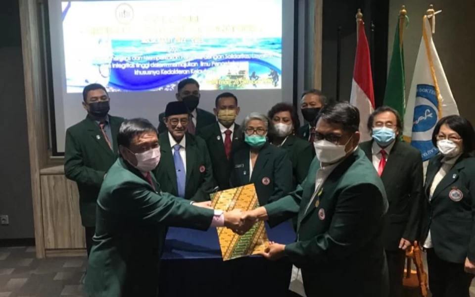 PB IDI Lantik Pengurus Perhimpunan PERDOKLA dan Kolegium Kedokteran Kelautan 