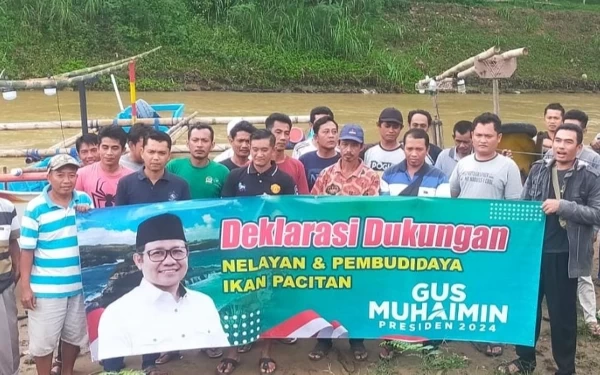 Nelayan dan Pembudidaya Ikan Pacitan Deklarasi Gus Muhaimin Presiden RI 2024
