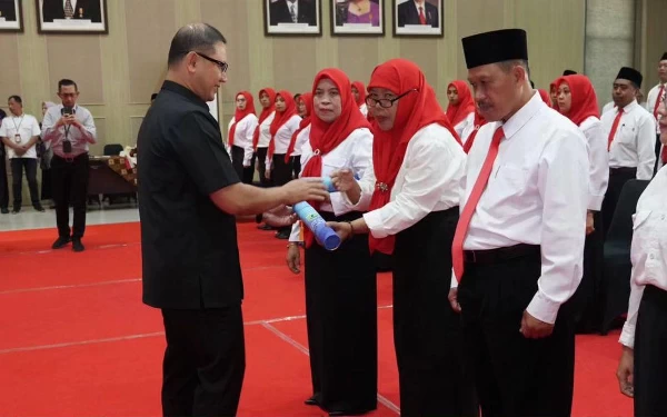 Pesan Pj Wali Kota Batu dalam Pelantikan Guru PPPK