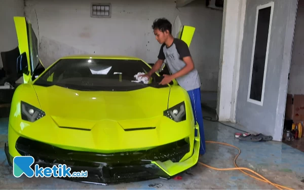 Replika Lamborghini Buatan Warga Junrejo Kota Batu Tembus Pasar Amerika