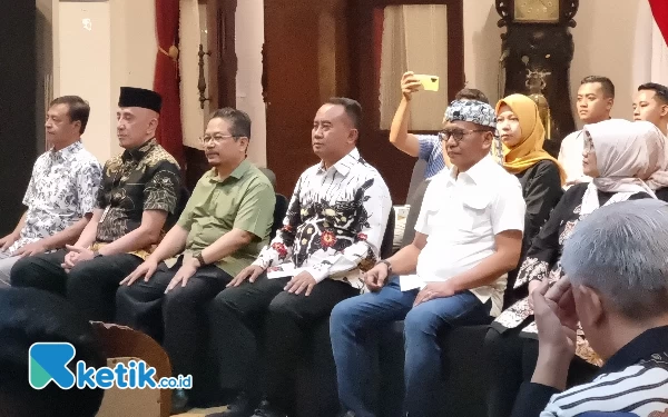 Jelang Pelantikan, 13 Pj Bupati/Wali Kota Jatim Gladi Bersih di Grahadi