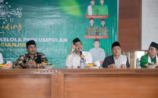 Hadiri Upgrading MWC dan PRNU di Cianjur, Wabendum PBNU Ingatkan NU Dilahirkan untuk Kepentingan Dunia