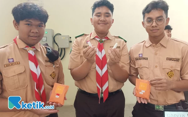 Berbakat! Siswa SMA Islam Sabilillah Malang Berhasil Ciptakan Lip Balm dari Kulit Jeruk