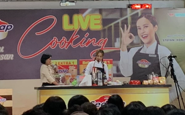 Gelar Live Cooking, Chef Fani Bagikan Tips Memasak dengan Bumbu Kaldu